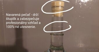 Okrasné fľaše na pálenku - 0,5L - 4