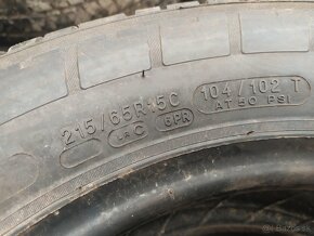 Letné pneu 215/65R15C Michelin 4ks - 4