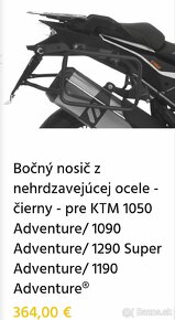 Predám Touratech držiaky bočných na KTM - 4