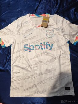 Dres Fc Barcelona Biely - 4