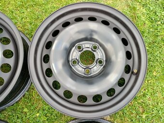 Plechové disky originál VW Polo, 5x100 R15 - 4