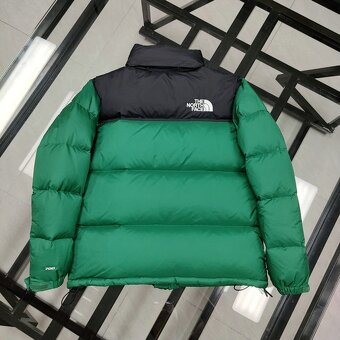 The North Face Nuptse 700 Péřová Zimní Bunda Zelená - 4