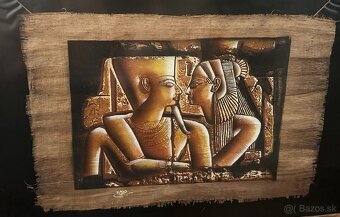 Egyptské obrazy z papirusu - 4