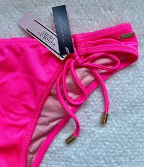 Victoria’s Secret plavkové nohavičky ružové - 4