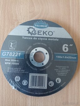 Rezný / brúsny kotúč na železo / oceľ / nerez - 4