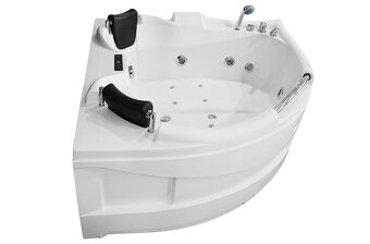 M-SPA - 0311 Kúpeľňová vaňa SPA s hydromasážou 150 x 150 x 7 - 4