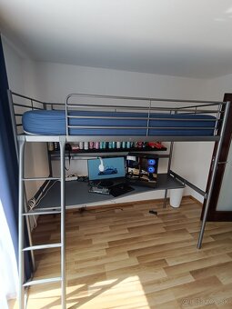 Predám vyvýšenú posteľ - 4
