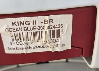 Britax Romer King II Ocean Blue - 4