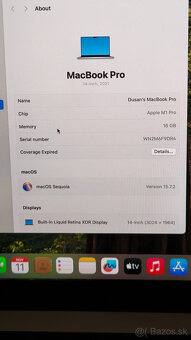 Predam Macbook Pro 14 M1 PRO 16GB RAM 512 GB SSD - 4