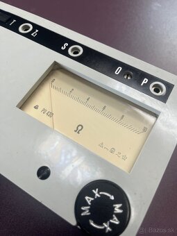 Tranzistorový merač zemného odporu PU 430 - 4