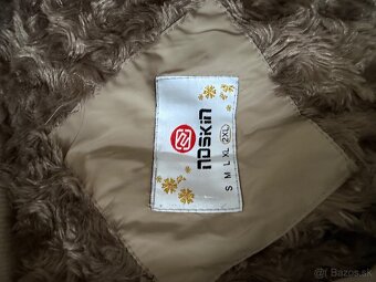 Na predaj hnedá dámska bunda v super stave - 4