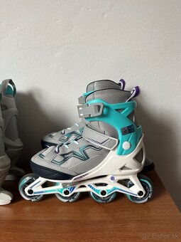 Lyžiarky, korčule a kolieskové korčule - 4