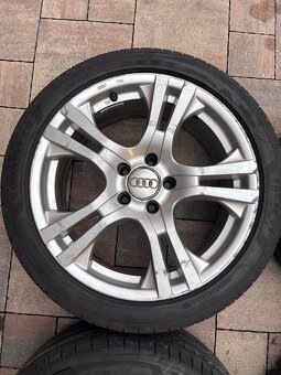 Orig. hlíník. disky Audi R18, 5x112 - 4