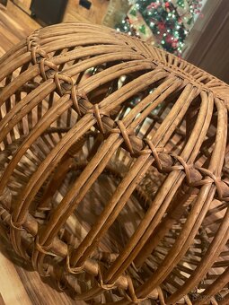 Ratanová taburetka - 4