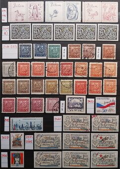 Známky ČESKOSLOVENSKO – 1 - 4