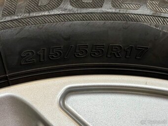 AUDI č. 5-Zimna sada 215/55 R17 - 4