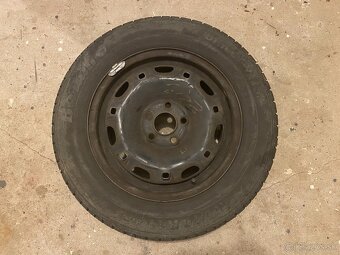 Plechove disky a letne pneumatiky 165/70 R14 4x - 4