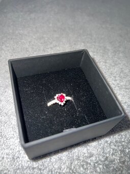 Thomas Sabo - Strieborný prsteň so srdcom (50) - 4