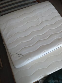 Predám osvedčenú posteľ IKEA masív drevo s lamelovým roštom - 4