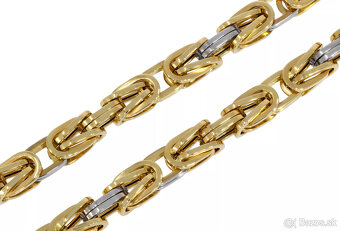 NOVÁ Masívna zlatá retiazka zo 14k zlata - Korai - 4