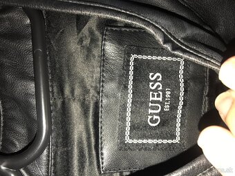 NOVÁ GUESS originál koženkova/damska bundicka S - 4