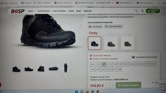 Predám novú taktickú členkovú obuv. - 4