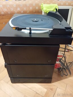 Technics systém zosilovač kazeta gramofón fm - 4