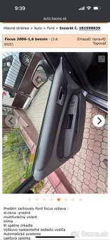 Ford focus 1,6 - 4