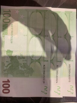 100 euro bankovky stare 2002 - 4