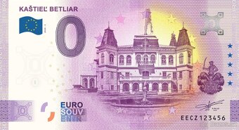 0 € / 0 euro souvenir bankovky 2024 - 4