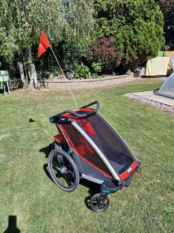 Predám cyklovozík THULE chariot cross - 4