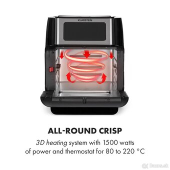 Klarstein AeroVital Fry teplovzdušná fritéza - 4