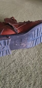 Kožené Baťa topánky, veľkosť 40 - 4