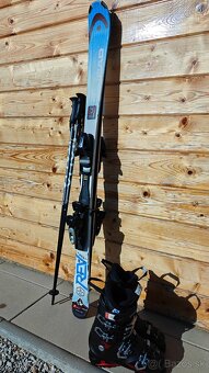 LYŽE HEAD REV 70 BLUE 149CM + FISCHER CRUZAR 80 XTR 26CM - 4