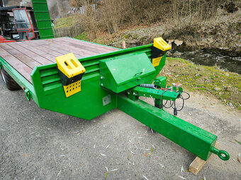 Nízkopodlažná/podvalníková traktorová vlečka,príves,náves. - 4