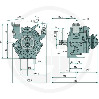 Predám piestove čerpadlo na postrekovač - 4