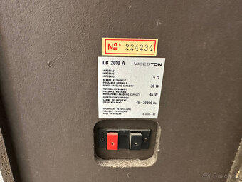 Reproduktory Videoton DB 2010 A - 4