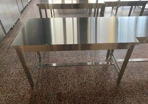 Nerezový stůl prostorový (délka 60-200cm) - 4