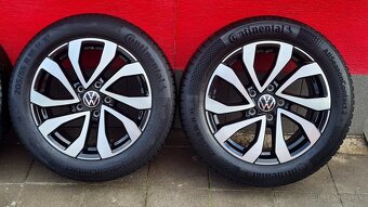 VOLKSWAGEN GOLF ORIGINÁL HLINÍKOVÉ DISKY 5x112 - 4