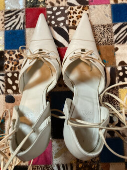 Talianske kožené lodičky veľkosť 38 - 4