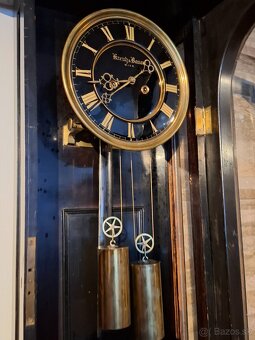 Predám funkčné starožitné polbicie Viedenské hodiny Kreutz & - 4