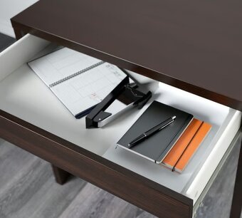 Predam Ikea stolik Micke / čierny mám aj stoličku - 4