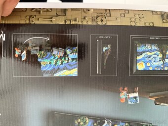 Lego Ideas Vincent Vangogh Hviezdna noc - 4