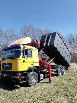 Hakovy nosič kontajnerov MAN f2000 - 4