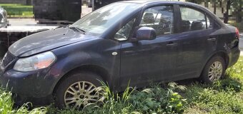 SUZUKI SX4 1.6 2008 predám DVERE sedan, NÁRAZNÍK, MOTOR M16A - 4