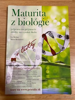 Knihy na maturitu z biológie a literatúry - 4