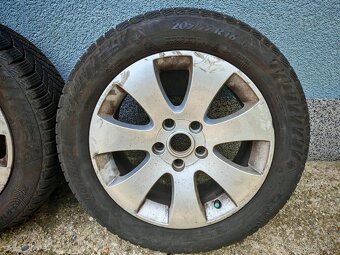 org. Škoda disky 5x112 R16 s pneu 205/55 R16 - 4