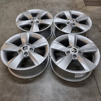 Hliníkové Škoda disky 5x112 R16 6J ET43 - 4