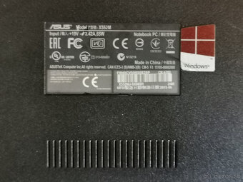 Notebook ASUS X552MJ-SX005H CPU IP-N3540 X4,8gb ddr3,GPU ram - 4