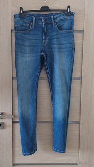 Predám pánske rifle PEPE JEANS - skrátená dĺžka - 4